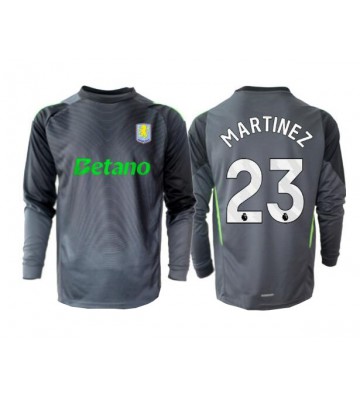 Aston Villa Emiliano Martinez #23 Brankářské Domácí Dres 2025-26 Dlouhý Rukáv